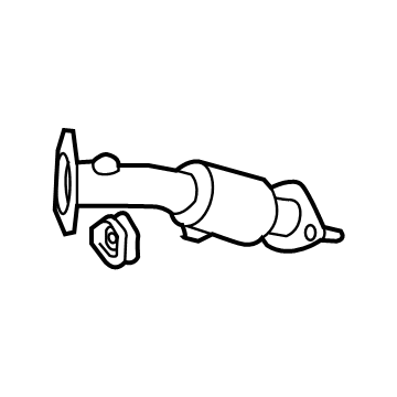 OEM 2022 Hyundai Elantra Muffler Assy-Front - 28610-AA400