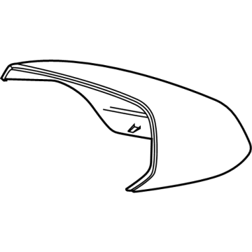 OEM Chevrolet Corvette Mirror Cover - 84632141