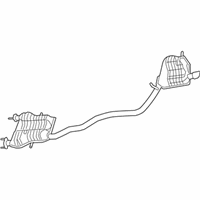 OEM Chrysler Resonator-Exhaust - 4578954AK