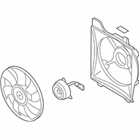 OEM Kia Rio Blower Assembly-Radiator - 253801G101