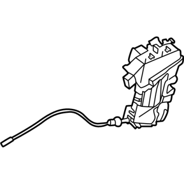 OEM Hyundai Sonata Latch Assembly-Front Door, RH - 81320-L1020