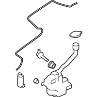 OEM 2013 Lincoln MKT Reservoir Assembly - DA8Z-17618-B