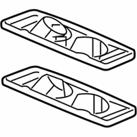 OEM Acura TLX Overhead Lamp Lens - 34404-TZ5-A01ZB