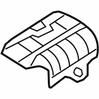 OEM Hyundai Sonata Protector-Heat Rear, RH - 28794-3K000