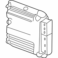 OEM 2014 GMC Sierra 2500 HD Engine Control Module Assembly (E86 Service-No Start) - 12654088