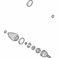 OEM 2005 Cadillac DeVille Joint Kit, Front Wheel Drive Shaft Cv - 26075597