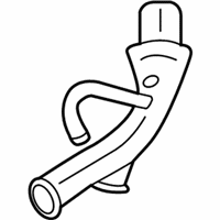 OEM 2001 Nissan Sentra Duct Assembly-Air - 16554-4M801