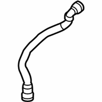 OEM 2010 BMW X6 Coolant Hose - 17-12-7-591-232