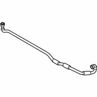 OEM 2012 BMW X5 Radiator Coolant Hose Lower - 17-12-7-576-378