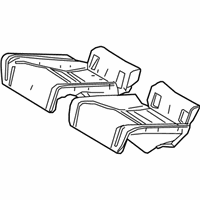 OEM 2015 Lexus RC F Pad Sub-Assembly, Rear Seat - 71503-24070