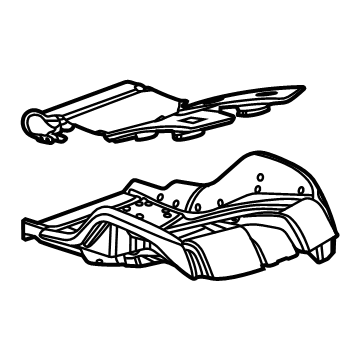 OEM Chevrolet Passenger Discriminating Sensor - 84879591