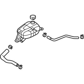 OEM Kia K5 Reservoir Tank Assembly - 25430L2000