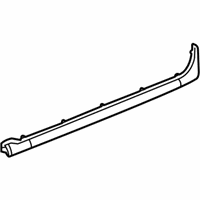 OEM 2004 Cadillac SRX Weatherstrip-Rear Side Door Lower Auxiliary - 25733019