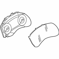 OEM Infiniti Instrument Combination Meter Assembly - 24810-5NA1A