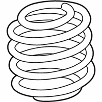 OEM 2018 Lincoln MKZ Coil Spring - JG9Z-5310-H