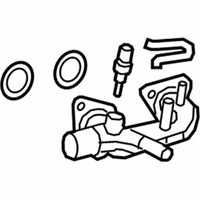 OEM 2019 Toyota Highlander Water Outlet - 16331-31240