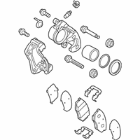 OEM Kia Optima Front Brake Assembly, Right - 581304R000