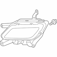 OEM 2014 Hyundai Genesis Front Driver Side Fog Light Assembly - 92201-3M270