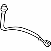 OEM Honda Civic del Sol Hose Set, Right Rear Brake (Disk) - 01466-SR3-903