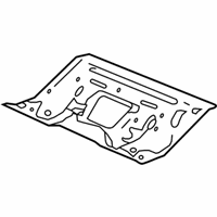 OEM 2020 Honda Civic Floor, RR. - 65511-TGG-A00ZZ