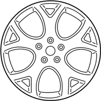 OEM 2014 Ford Focus Wheel, Alloy - DM5Z-1007-A