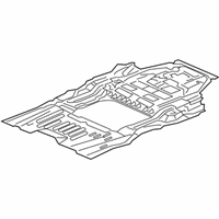 OEM Honda Panel Set, Floor - 04655-TK8-A10ZZ