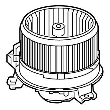 OEM 2022 Acura MDX Front Blower Motor Sub - 79307-TYA-A61