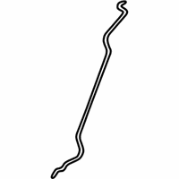 OEM 2002 Nissan Pathfinder Rod-Hood Support - 65771-2W10B