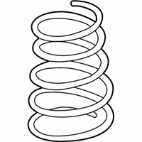 OEM Lexus ES300 Spring, Coil, Rear - 48231-33420