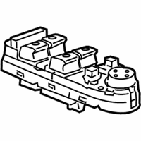 OEM 2019 BMW X6 Door Window Switch Left - 61-31-9-297-348