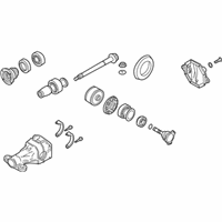 OEM 2003 Infiniti G35 Final Drive Assembly - 38301-2C422