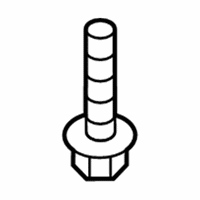 OEM 2017 Lincoln MKC Striker Cover Screw - -W712231-S424