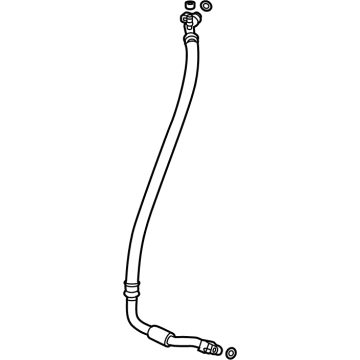 OEM Acura MDX Hose Assembly, Suction - 80311-TYA-A01