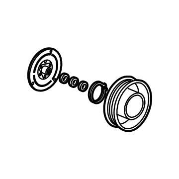 OEM 2022 Acura MDX SET, CLUTCH - 38900-61A-A01