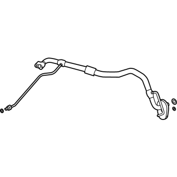OEM Acura MDX INNER HEAT EXCHANGER - 80330-TYA-A01