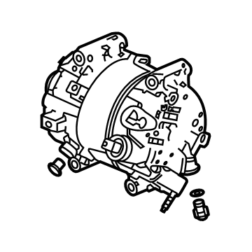 OEM Acura MDX Compressor Complete - 38810-61A-A01