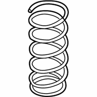 OEM Infiniti Rear Suspension Spring - 55020-1CF1A