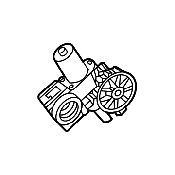 OEM Toyota RAV4 Window Motor - 85720-0R080