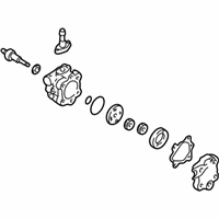 OEM 2001 Nissan Quest Pump Assy-Power Steering - 49110-7B000