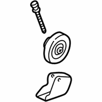 OEM 2002 Nissan Quest Pulley Assy - 11944-0B010