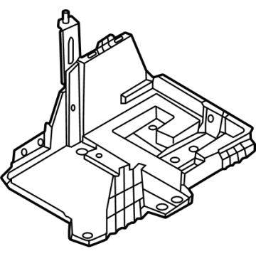 OEM Ford Bronco Sport Battery Tray - JX6Z-10732-D