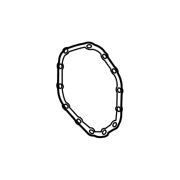 OEM Chevrolet Silverado 2500 HD Differential Cover Gasket - 84757352