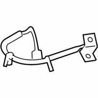 OEM 2007 Lincoln Mark LT Brake Hose - 7L3Z-2078-L