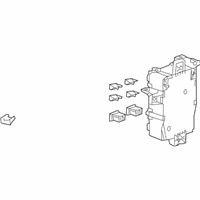 OEM 2011 Honda Accord Box Assembly, Passenger Fuse - 38210-TA0-A71