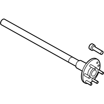 OEM 2021 Nissan Frontier SHAFT ASSY-REAR AXLE, RH - 38162-EB45B