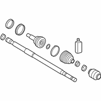 OEM 2018 Kia Forte Joint & Shaft Kit-Front - 49525A7180