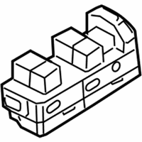 OEM Mercury Milan Window Switch - 9E5Z-14529-AA