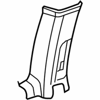 OEM 2022 GMC Savana 3500 Pillar Trim - 25853933