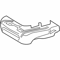 OEM 2010 Lexus LS460 Pad, Front Seat Cushion, LH (For Separate Type) - 71512-50230