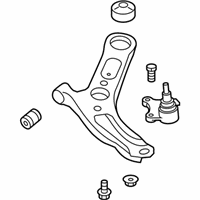 OEM Hyundai Veloster Arm Complete-Front Lower, RH - 54501-J3AA0